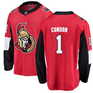 Herren Ottawa Senators Eishockey Trikot Mike Condon #1 Breakaway Rot Fanatics Branded Heim